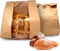 ALPHA LOTUS STORE 50pcs, Paper Bread Bags with window, Large bakery bread bags for homemade