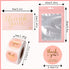 Gvhntk 620Pcs Set 100 500 20 Packaging Thank You Business Cards Stickers Gold Foil Include Thank You Business Card