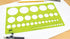 Helix Combo Circle Plastic Drawing Template, Essential Drafting Tool for Artists