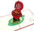 Liif BBQ Steak And Grill Barbecue Father's Day Pop Up Card, 3D Greeting Card for All Occasions