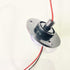 Taidacent Slip Ring Collector Ring Rotary Electrical Contact 5A 15A 20A 30A 40A 60A 2 Wires (5A)