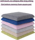 GWTYR Green,1 Pack,Seat 28x28x3cm Grass Pads for Dining Chairs, Soft and Breathable Seat Cushion with Removable Cover