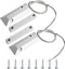 Aoje-Link OC-55 NC Rolling Door Contact Magnetic Reed Switch Alarm Sensor, Zinc Alloy, 2 Wires, 2pcs