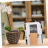 Stylish Classic Bookends - Decorative Mini Bookshelf Supports for Home & Office