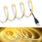 MDee COB LED Strip Lights 3000K Warm White3.28ft/1m USB Powered 5V Flexible LED