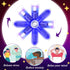 Kigeli 24 Pcs LED Spinning Rotating Fidget Pen, Rolling Ballpoint Pens for Boys, Girls, and Stress Relief