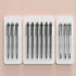 M&G Black Ink Gel Pens 0.5mm, Fine Point Retractable Pens, Japanese-Style Gel Pen for Office and School Supplies