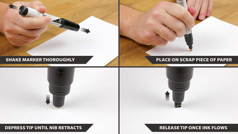 ExcelMark Security Redaction Marker - 6 Pack