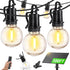 ZJOJO 100FT Solar Lights Outdoor Wateroproof, Solar String Lights with Remote USB