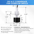 1 Pack SS3 Condensate Overflow Switch, SS3 Condensate Drain Pan Switch, AC Pan Float Switch, Condensate Drain Pans, for Installation on Primary and Auxiliary Drain Pans