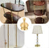 PATIKIL M10 2 Pack 14.5x20mm Thread Lamp Finial Cap Knob, Brass Lamp Shade Harp Top Screw Caps Decoration Light Fixture