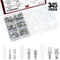 DYWISHKEY 345Pcs Quick Splice Male and Female Wire Spade Connector Assortment Kit for Electrical Wiring