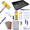 HOAIXUN 48-inch Manual Hand Drywall Sander with Extension Pole (pole sander+paint roller kit)