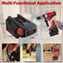 M18 to V18 Adapter for Milwaukee 18V V18 NI-CD Tool, Convert Dewalt 20V 60V MAX XR to Milwaukee V18 Cordless Tools