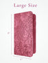 Mymazn Server Book with Zipper and Magnetic Pocket, Cute Waitress Book Server Booklet, Serving Book Fits Server Apron