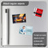 Magnetic Strips with 3M Strong Adhesive Backing, Heavy Duty Magnet Tape for Refrigerator, Whiteboard, Most Surfaces