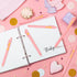 Nuanchu 50 Pcs Baby Shower Pens for Guests, It's a Boy or Girl, Retractable Baby Shower Favors (Pink, Girl Style)