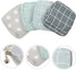 4Pcs Portable Menstrual Pad Storage Bag Waterproof Sanitary Napkin Holder Makeup and Coin Pouch for Teen Girls