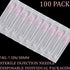 100Pack 18Ga 1.5Inch/38mm Disposable Lab Supplies, Individually Sealed Packaging