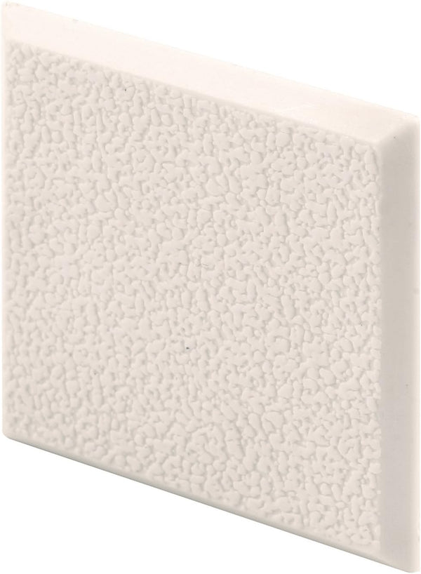 Prime-Line MP10867 Wall Protector, 2 In. x 2 In. Squares, Rigid Vinyl, Ivory, 5 Pack