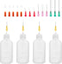 100ml Precision Tip Applicator Bottle with Blunt Tip Needle and Cap, 18G 20G 25G Needle Tip Squeeze Bottle