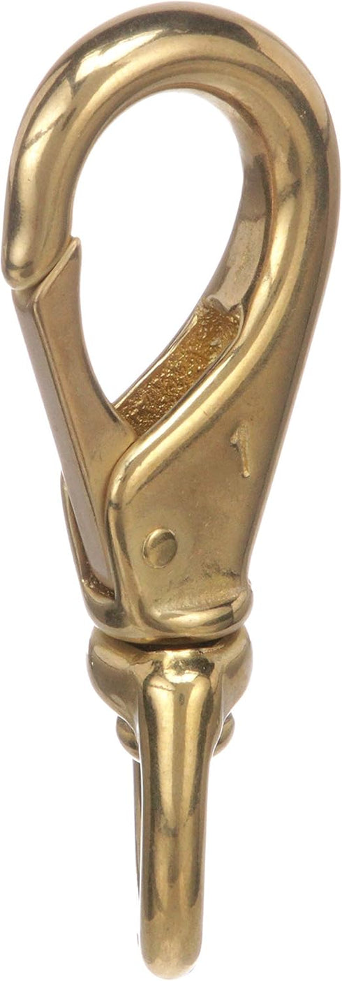 Seachoice Swivel Eye Snap, Cast Brass, Various Sizes
