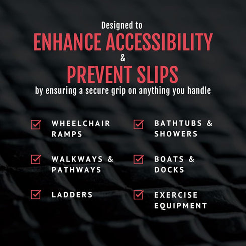 CATTONGUE GRIPS Non-Abrasive Grip Tape Wrap, 2” Thick Heavy-Duty Waterproof Anti-Slip Tape for Tools, Gym Equipment