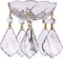 Crystal Asfour Asfour Crystal 1 Piece - 4-Inches, 5 Side Holes 30% Lead Crystal