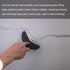 5pcs Putty Knives, 2" Width, 6mm Thin Flexible Plastic Scrapers for Taping, Drywall, Painting, Wall Scratching