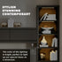 4PCS 12inch Dimmable Case/Pantry/Closet/Safe, 3000K JUSJUBR x Display Cabinet Lights Warm White, LED Shelf Lighting