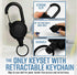 KeySet 8 1100, 2055, 74, 770301, E114 Universal Paper Towel Dispenser + Retractable Key Chain - Pcs Compatible