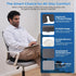 Tailbone EPSCY Memory Foam U-Shaped Cushion for Coccyx, Hemorrhoid, Sciatica & Pain Relief - Pressure Reducing Seat
