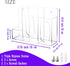 Triple Hygiene Dispenser Sanitation Station, Acrylic Holder for Masks, Gloves, Hand Sanitizer, Clear