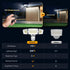 7500LM 150-LED 3-Head 300Wide 4 IP66 TECKNET Motion Sensor Outdoor Lights, Security Light with Remote Control, Angle