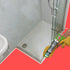 Akfix 918N Black 100% Silicone Caulk for Kitchen and Bathroom, 2x10.5 fl.oz, Solvent-Free, Fast Curing