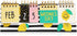 Lemon Perpetual Flip Calendar for Office Desktop, Classroom Supplies, Desk Calendar with Day, Date, Month Display (8 x