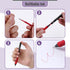 Mr. Pen- Retractable Gel Pens, 8 Pack, Fast Dry, Colorful Ink Fine Point 0.7mm, Cute Aesthetic Pens for Journaling