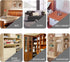 8cm 4pcs Set, POPETPOP Matte Black Metal Sofa Legs and Cabinet Feet, Furniture Support Feet for Bathroom Vanity, Tv