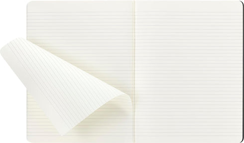 Moleskine Cahier Journal, Soft Cover, XL (7.5" x 9.5") Ruled/Lined, Black, 120 Pages (Set of 3)