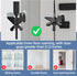 2 Pack Adjustable Portable Door Lock, Hotel Door Locks for Travelers Security, Prevent Unauthorized Entry, Door