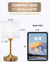 5000mAh 3-Level Dimmable KEILAIMO Cordless Table Lamp, Rechargeable Table Lamp with Brightness, Portable Nightstand LED