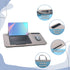 Lap Desk for Laptops up to 16“ with Tablet Slot and Built-in Cushion, Great for Home & Office (Gray, Large)
