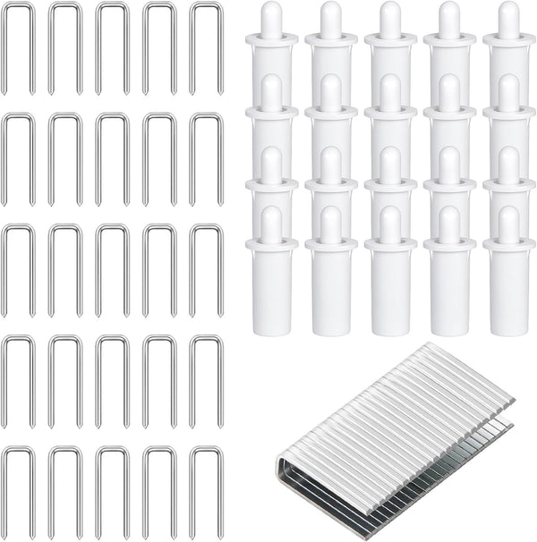 Plantation Shutter Repair Kit Set Includes 20PCS Spring Loaded Shutter Repair Pins