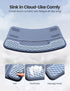 Vaydeer Wrist Rest with Keyboard Stand, Computer Wrist Support Pad, Ergonomic Keyboard Riser Holder Lift Tray