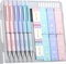 Four Candies Pastel Mechanical Pencil Set - 6PCS, 0.5 mm, 0.7 mm, 0.9 mm with 360PCS HB Lead Refills