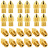 Luter 24PCS Extruder Nozzles, 3D Printer Nozzles for MK8 with Free Storage Box for Makerbot Creality CR-10 Ender 3 5
