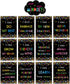 Ceiba Tree Growth Mindset Posters for Classroom Bulletin Board, Inspirational Motivational Signs