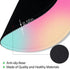 lebrocoli 8.6 8.6 inch Gradient Pink Purple Work Mouse Pad, Small Round Mouse Pads for Desk, Mini Travel Mousepad