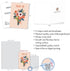 Pack 3 (3 1 VC8127TYG-C1x3 NobleWorks Assortment of Thank You Greeting Cards with Envelopes Designs, Each) Pretty
