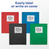 Avery Two Pocket Folders, Holds 40 Sheets, Business Card Slot, 125 Assorted Folders